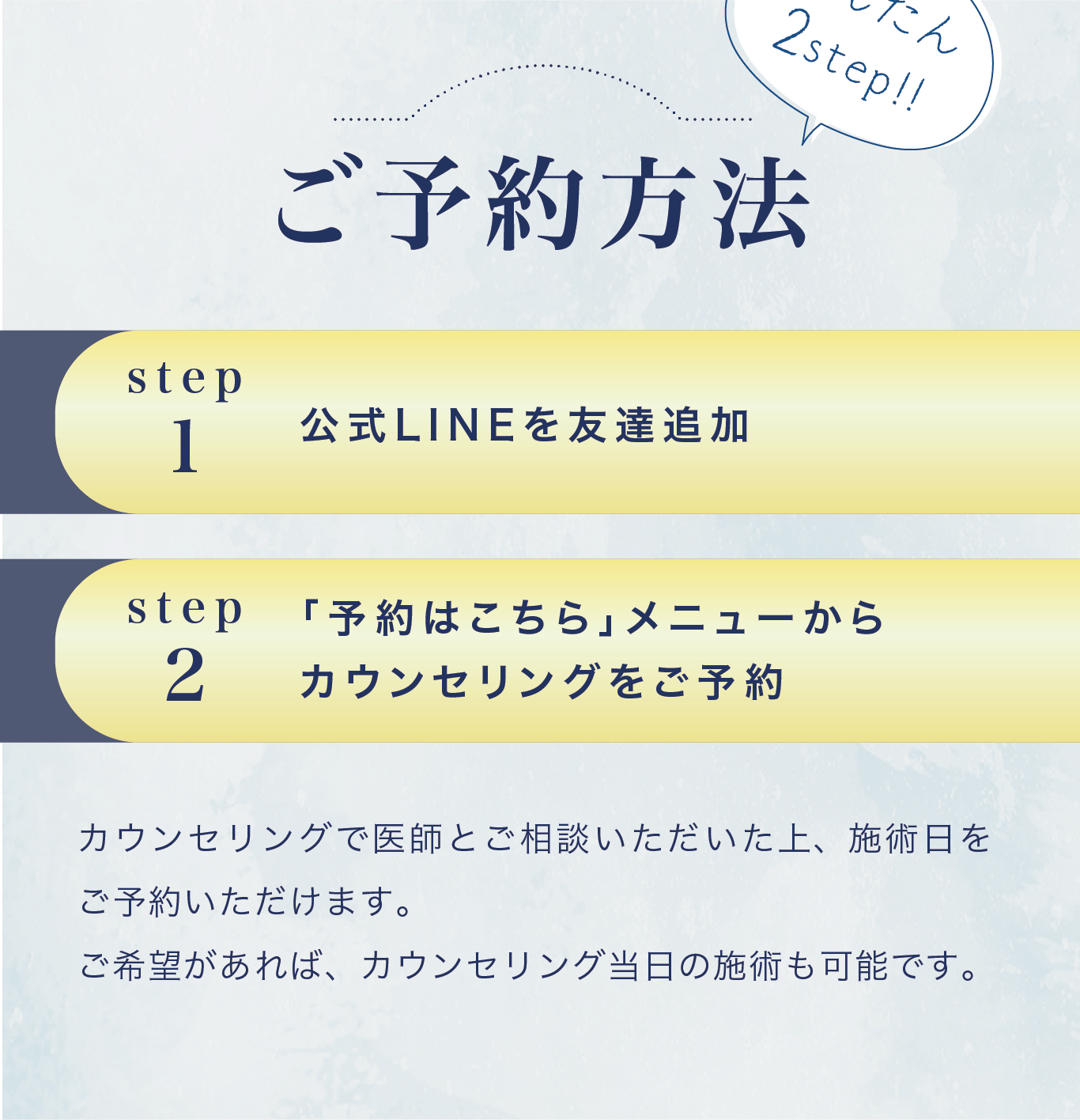 ご予約方法